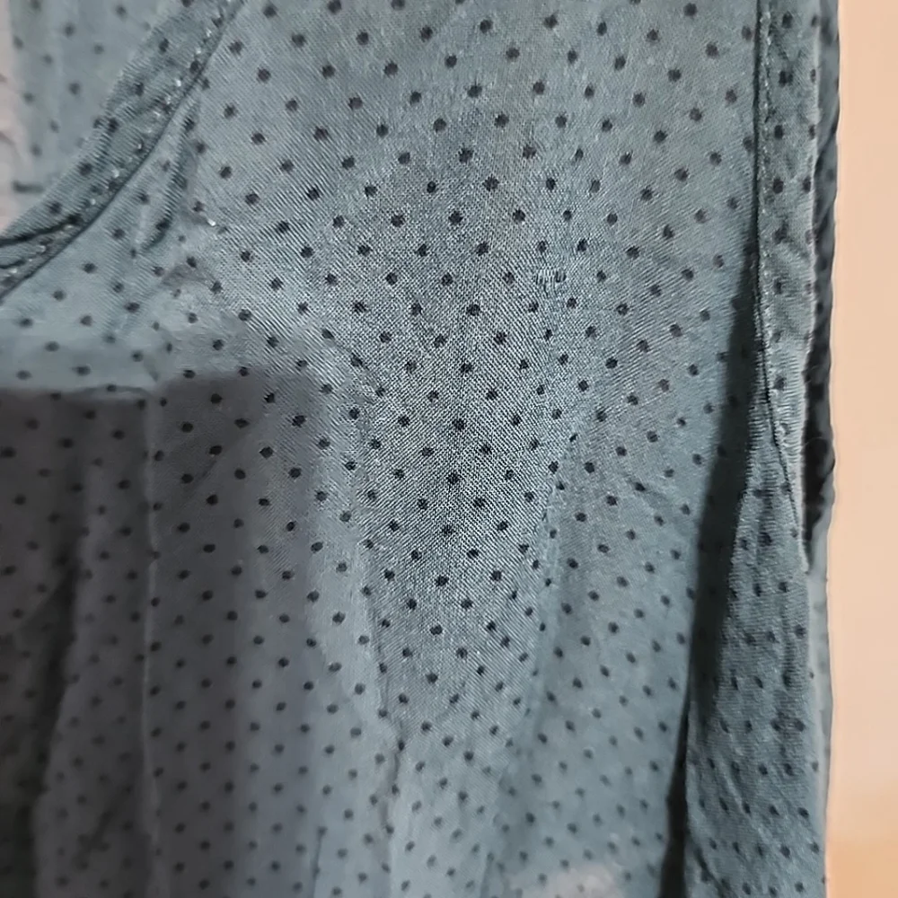 Intimately Free People Blue And lace Slip Dress Babydoll Shirt Sz Xsmall - Picture 6 of 6
